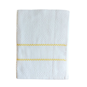 Terry Dishtowels - Yellow Border